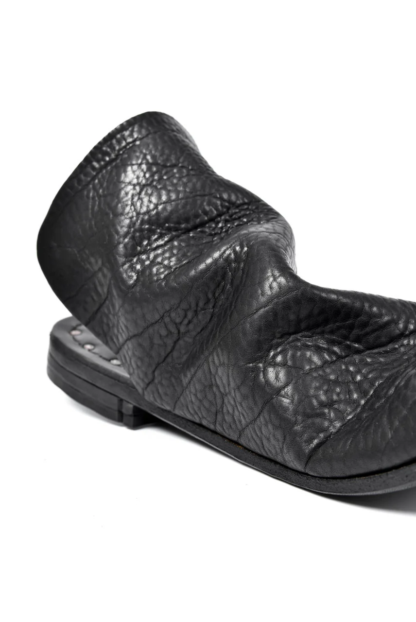 prtl x 4R4s exclusive Steer Leather Thong Sandal (BLACK) - Image 34