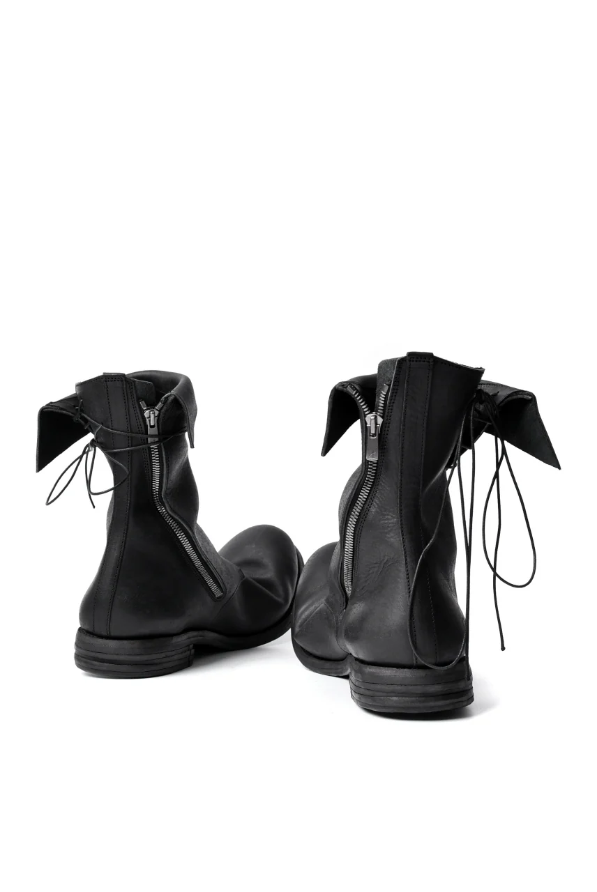 prtl x 4R4s exclusive Twisted Lace Boots / PUEBLO by Badalassi Carlo "No4-4" (BLACK) - Image 14