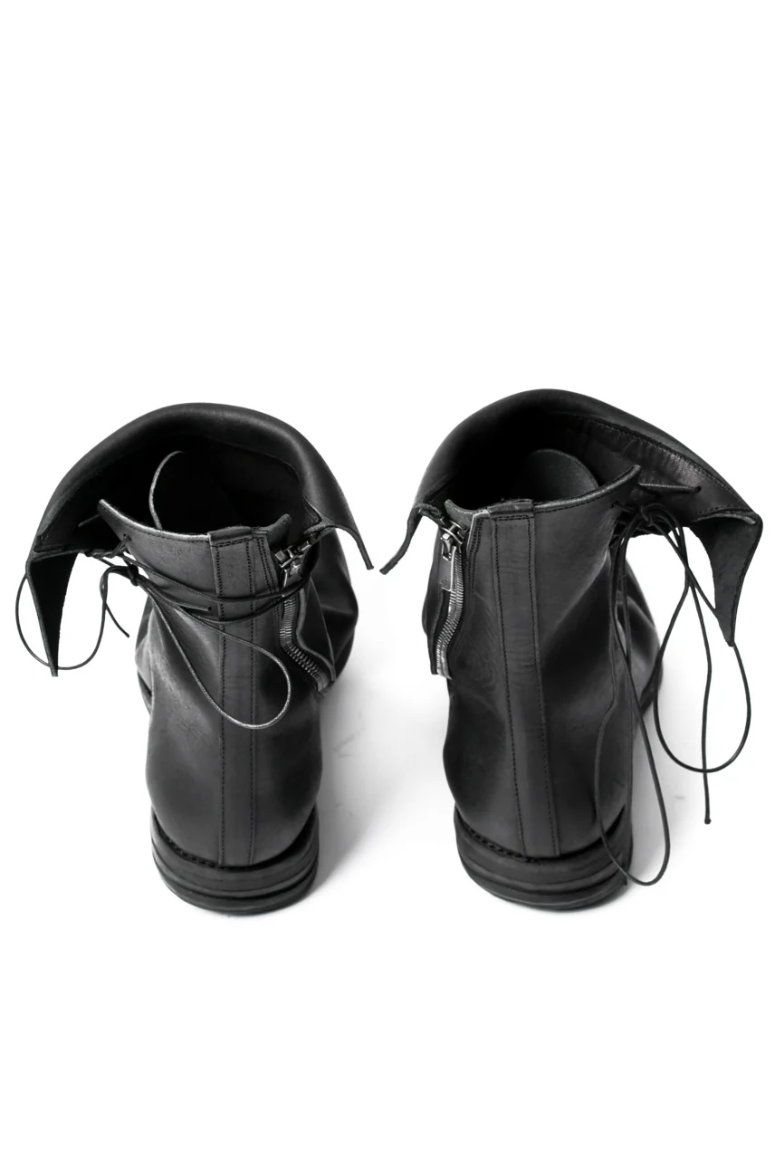 prtl x 4R4s exclusive Twisted Lace Boots / PUEBLO by Badalassi Carlo "No4-4" (BLACK) - Image 21