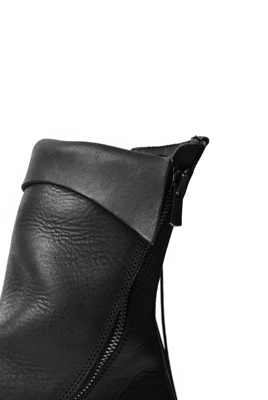 prtl x 4R4s exclusive Twisted Lace Boots / PUEBLO by Badalassi Carlo "No4-4" (BLACK) - Image 29