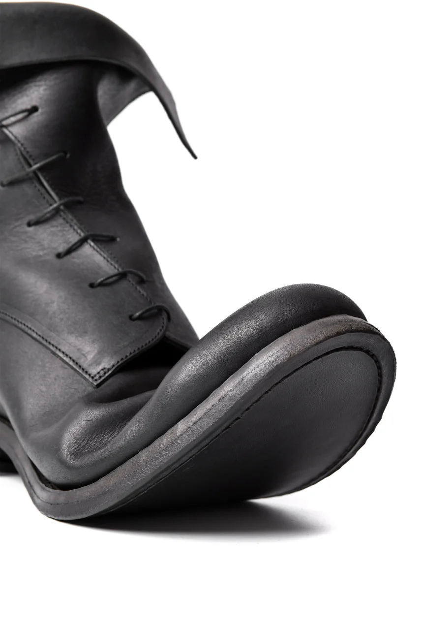 prtl x 4R4s exclusive Twisted Lace Boots / PUEBLO by Badalassi Carlo "No4-4" (BLACK) - Image 34