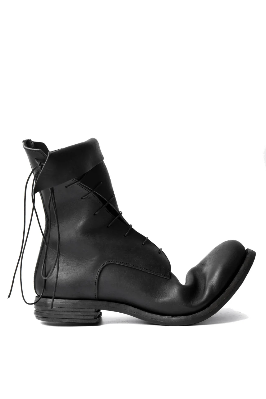 prtl x 4R4s exclusive Twisted Lace Boots / PUEBLO by Badalassi Carlo "No4-4" (BLACK) - Image 38