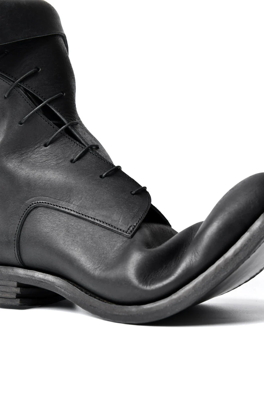 prtl x 4R4s exclusive Twisted Lace Boots / PUEBLO by Badalassi Carlo "No4-4" (BLACK) - Image 40