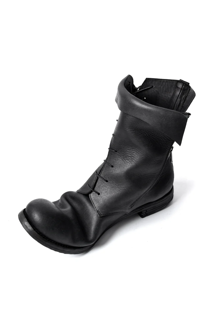 prtl x 4R4s exclusive Twisted Lace Boots / PUEBLO by Badalassi Carlo "No4-4" (BLACK) - Image 43