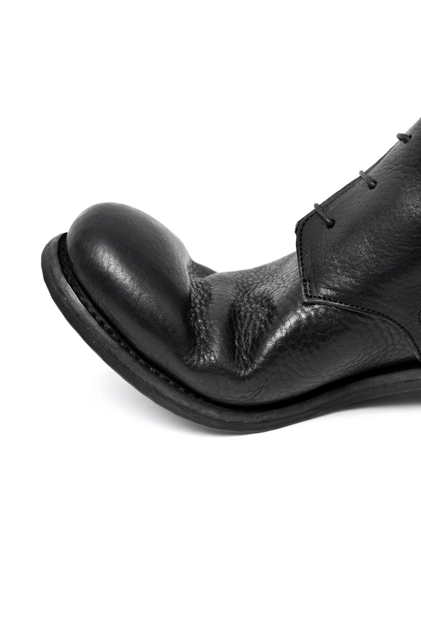 prtl x 4R4s exclusive Twisted Lace Boots / Waxy Steer "No4-2" (BLACK) - Image 27
