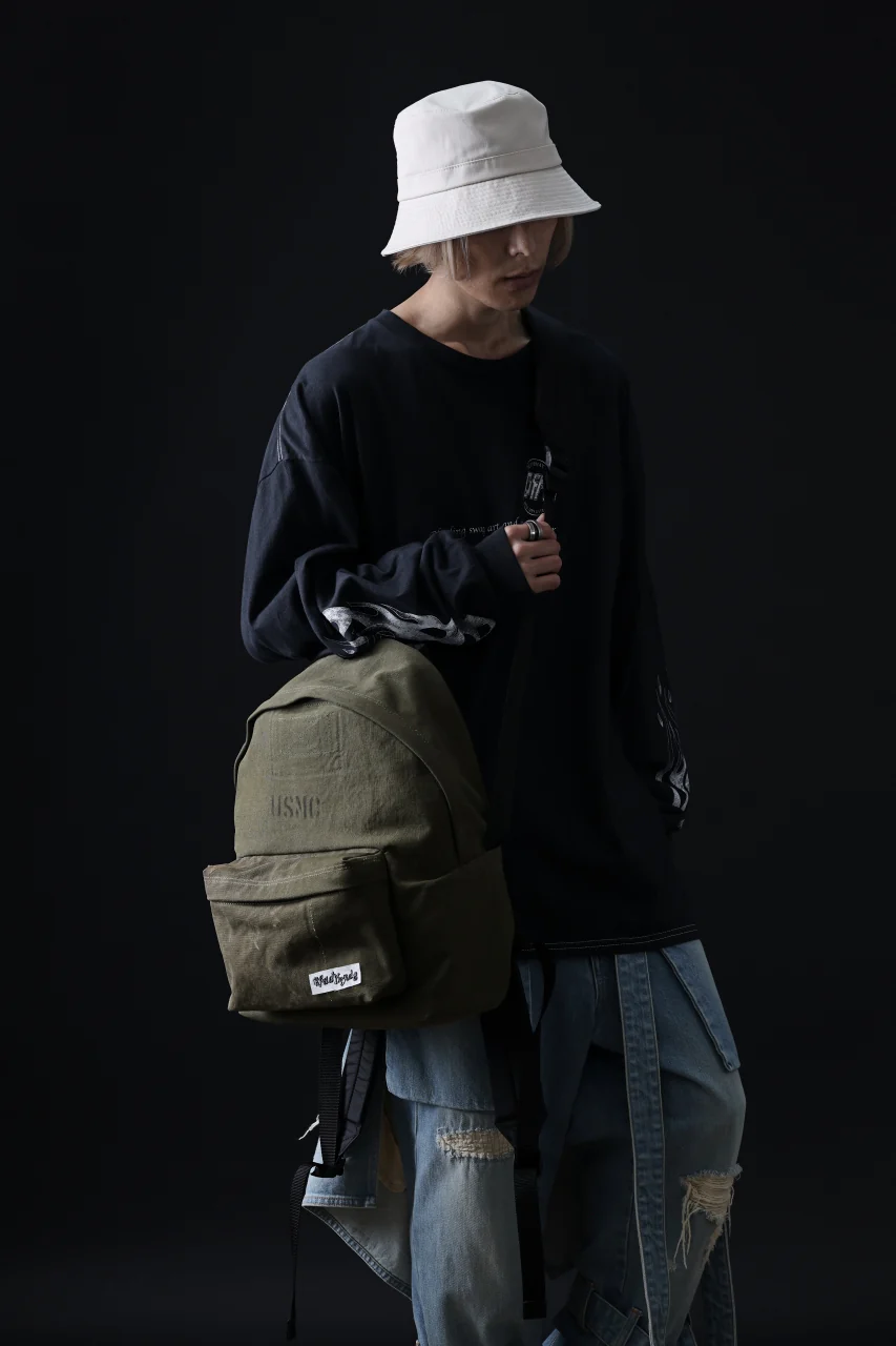 READYMADE BACK PACK (KHAKI GREEN) - Image 32