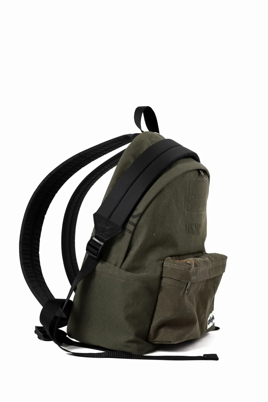 READYMADE BACK PACK (KHAKI GREEN) - Image 5