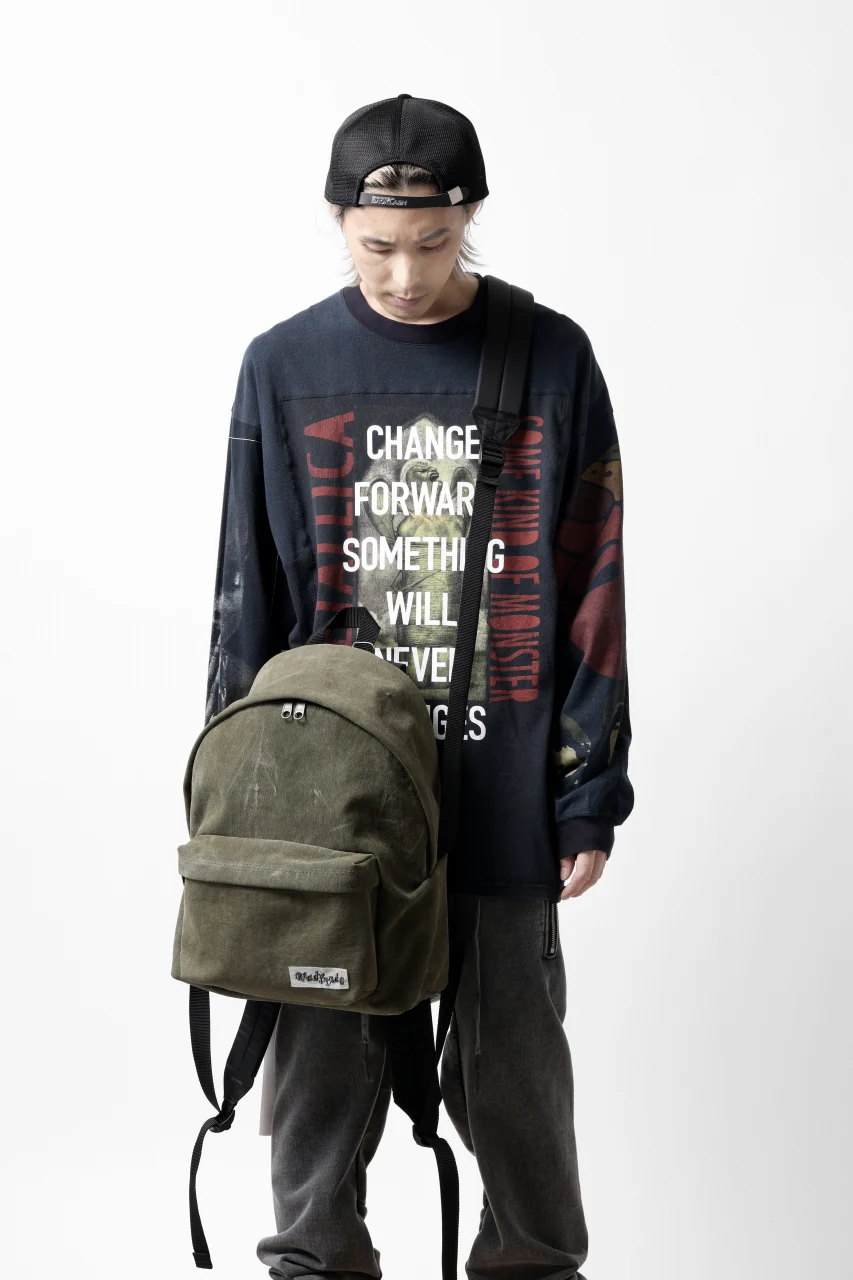 READYMADE BACK PACK (KHAKI) - Image 9