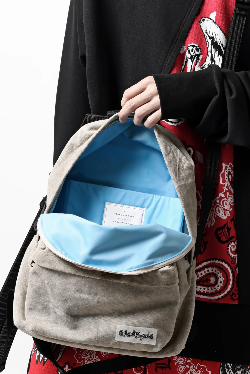 READYMADE BACK PACK (WHITE) - Image 38