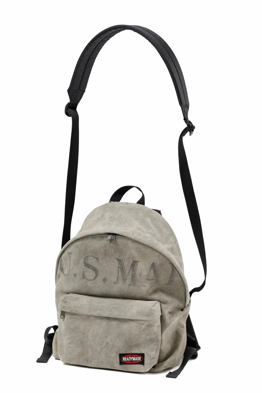 READYMADE BACK PACK (WHITE #A) - Image 8