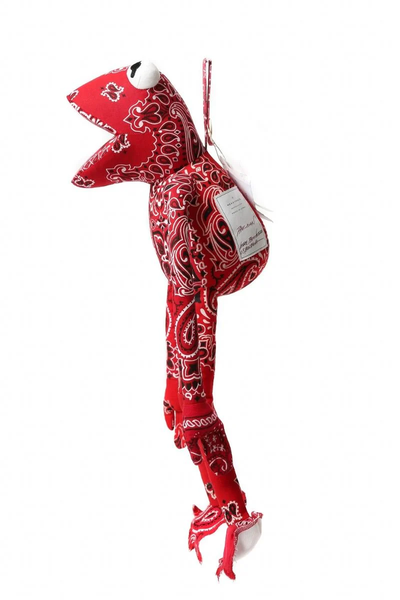 READYMADE BANDANA FROG MAN (RED ASORT) - Image 3