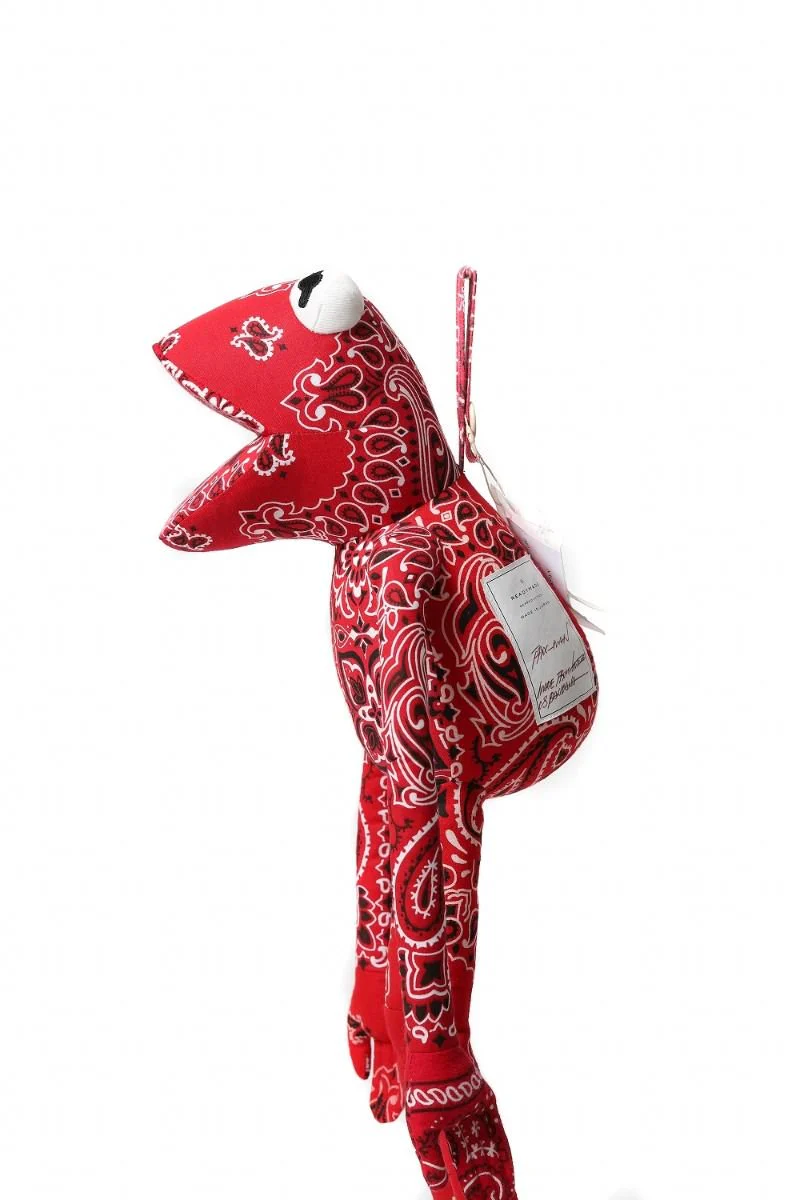 READYMADE BANDANA FROG MAN (RED ASORT) - Image 4