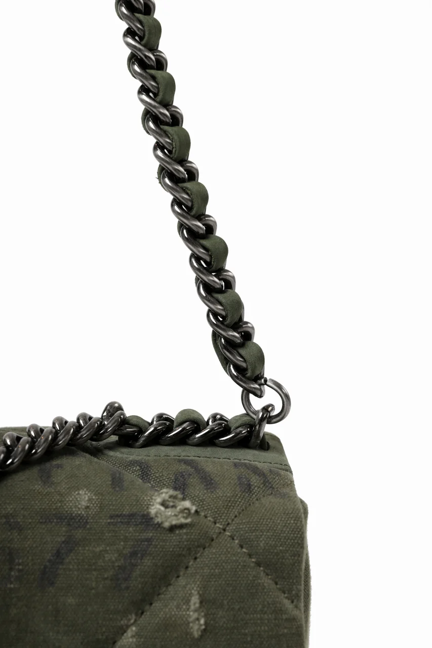 READYMADE BIG CHAIN BAG (GREEN) - Image 10