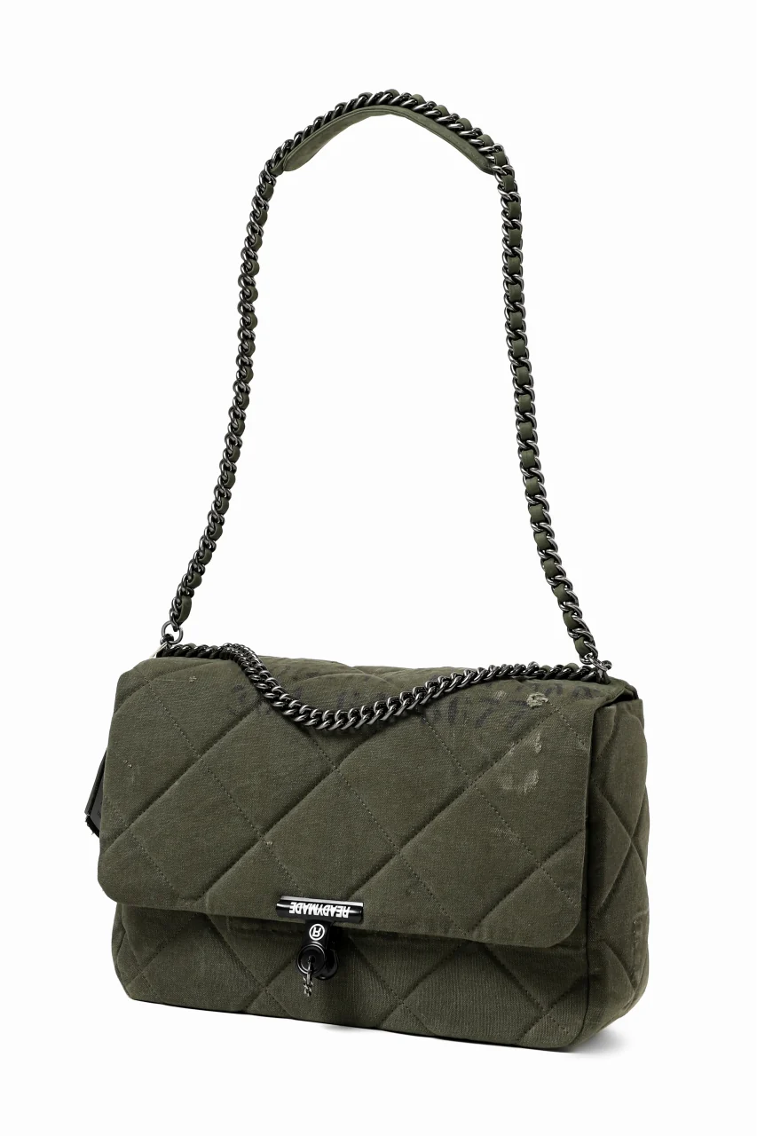 READYMADE BIG CHAIN BAG (GREEN) - Image 2