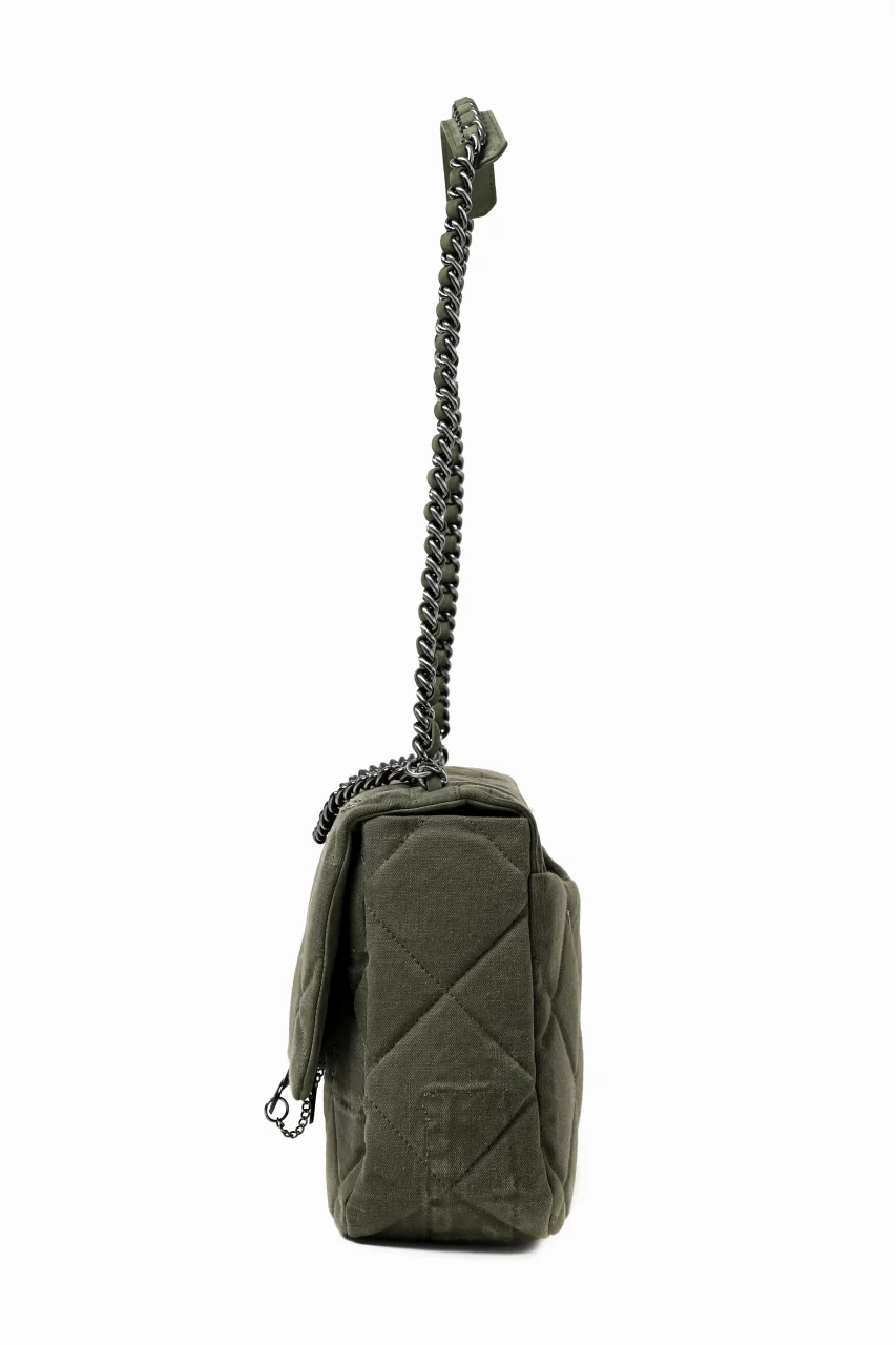 READYMADE BIG CHAIN BAG (GREEN) - Image 5