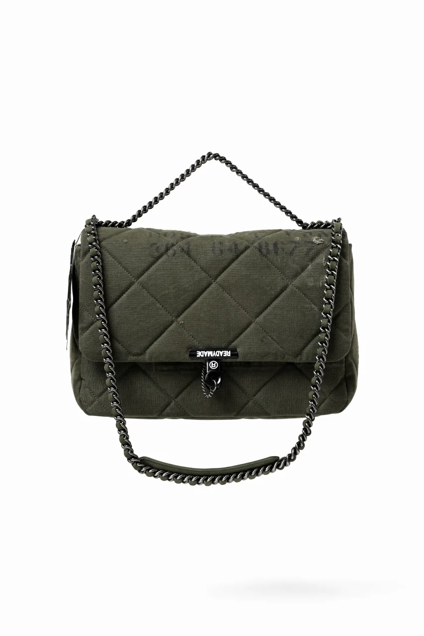 READYMADE BIG CHAIN BAG (GREEN) - Image 6