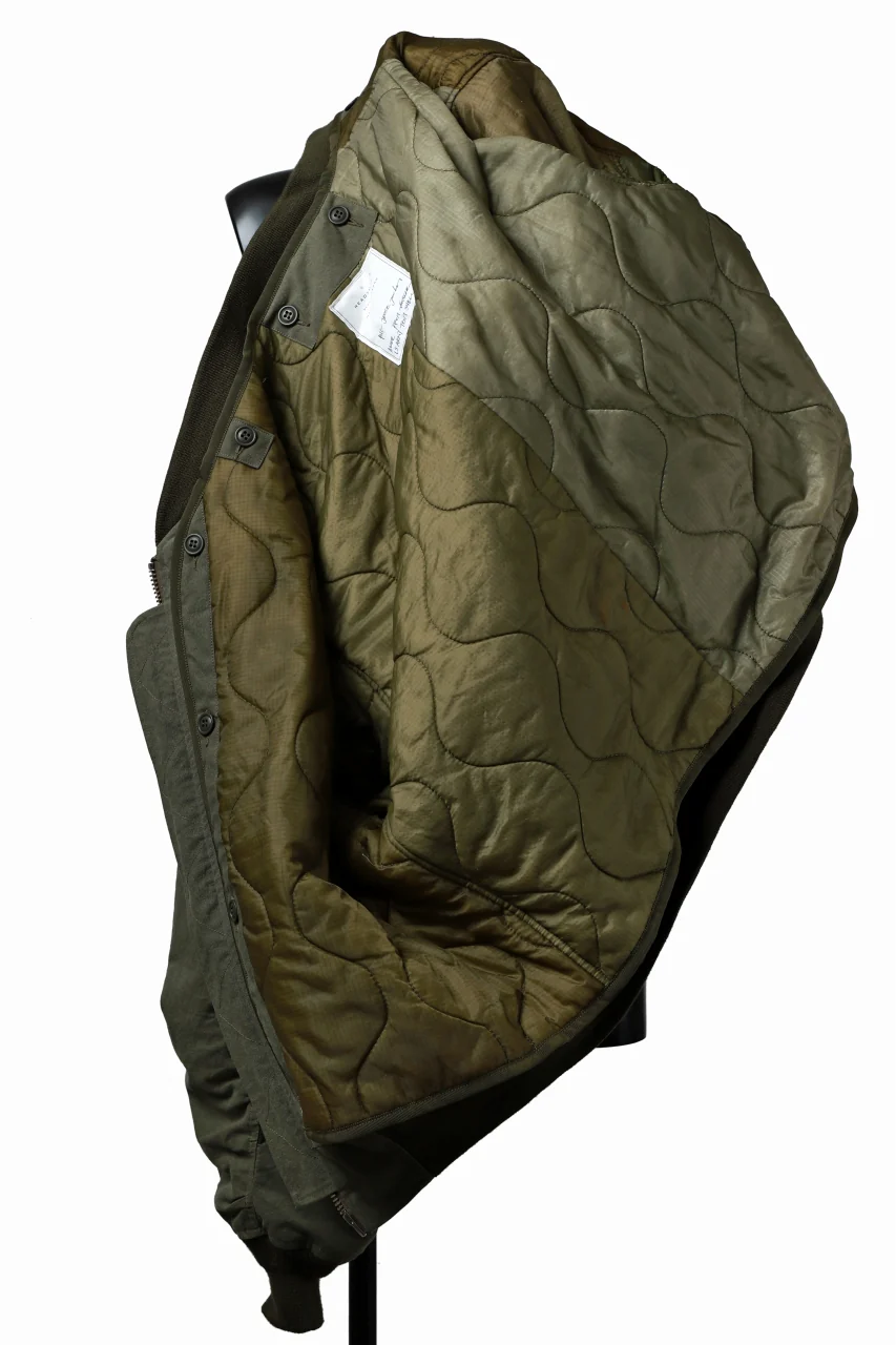 READYMADE BIG JESSE JACKET (KHAKI GREEN) - Image 8