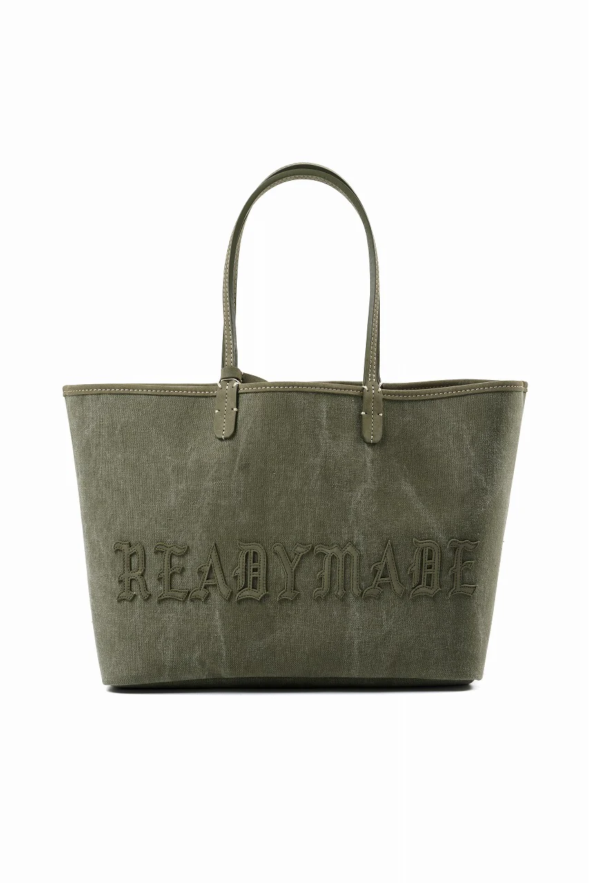 READYMADE CALI DOROTHY BAG MEDIUM - Remade from Vintage Military Canvas (KHAKI #B)