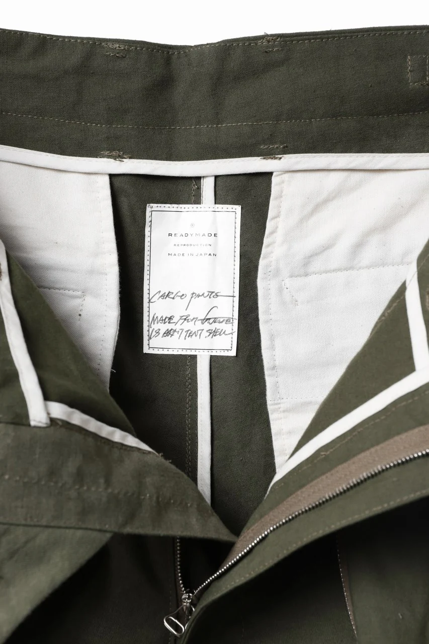 READYMADE CARGO PANTS (KHAKI #A) - Image 11