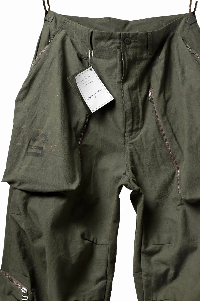READYMADE CARGO PANTS (KHAKI #B) - Image 4