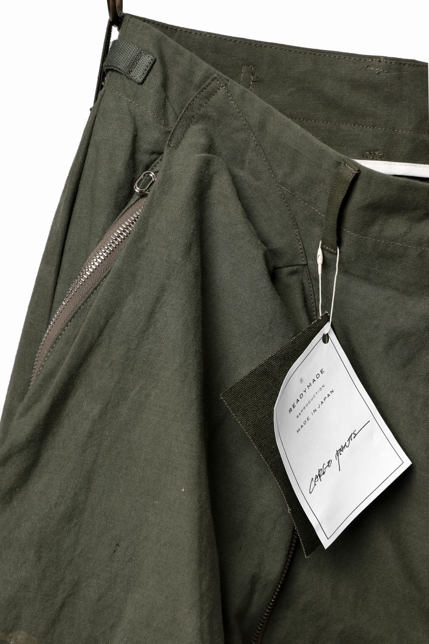READYMADE CARGO PANTS (KHAKI #B) - Image 9