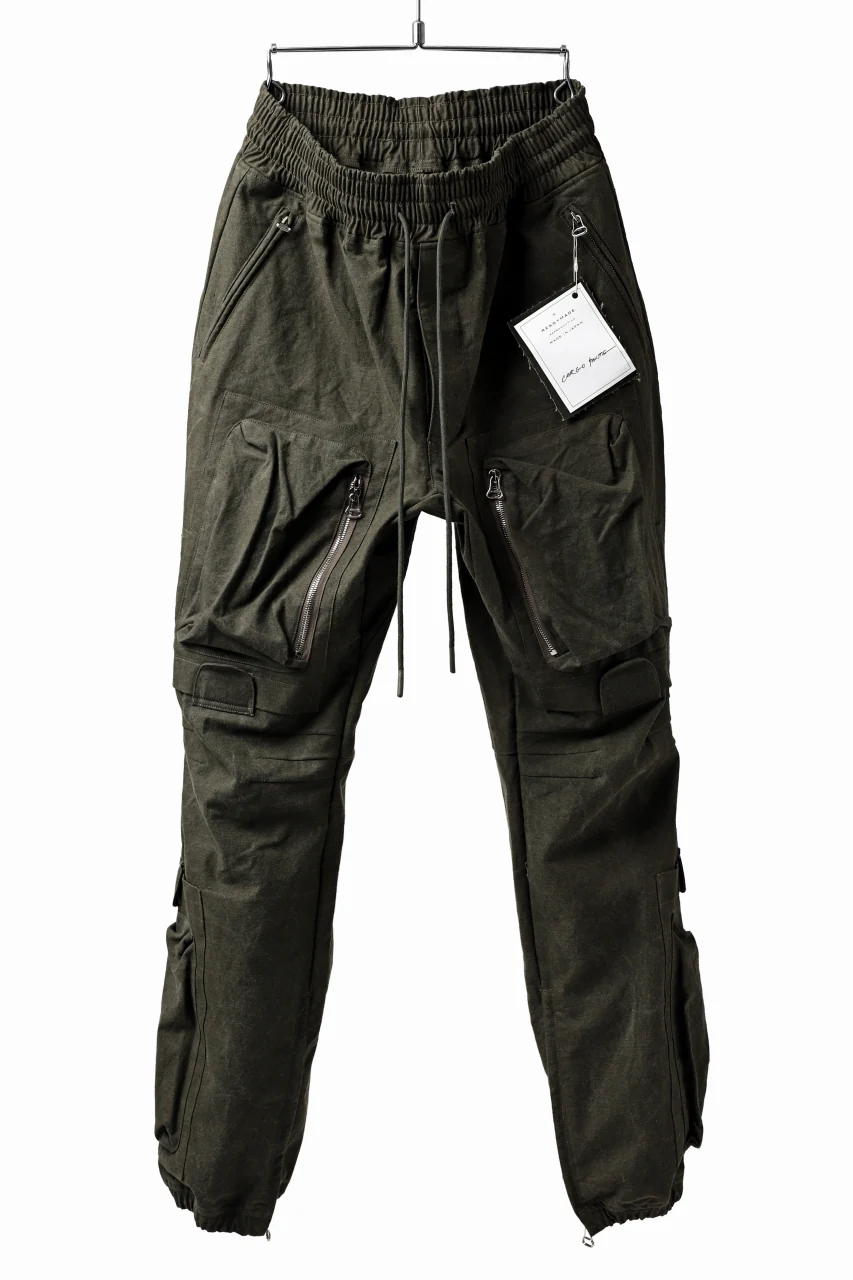 READYMADE CARGO PANTS (KHAKI GREEN #B)