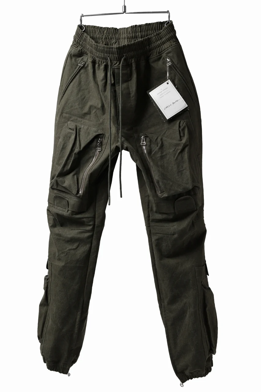 READYMADE CARGO PANTS (KHAKI GREEN #B) - Image 2