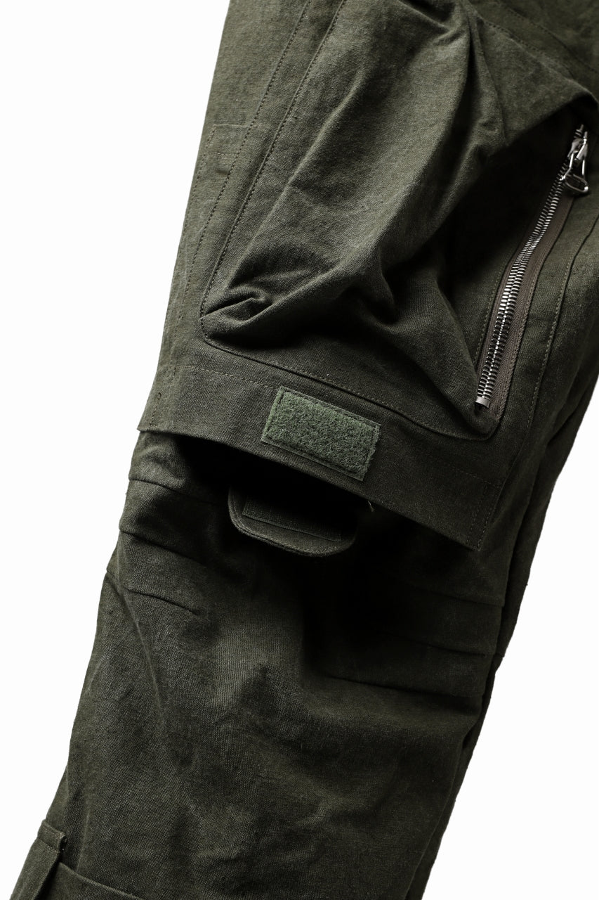 READYMADE CARGO PANTS (KHAKI GREEN #B) - Image 9