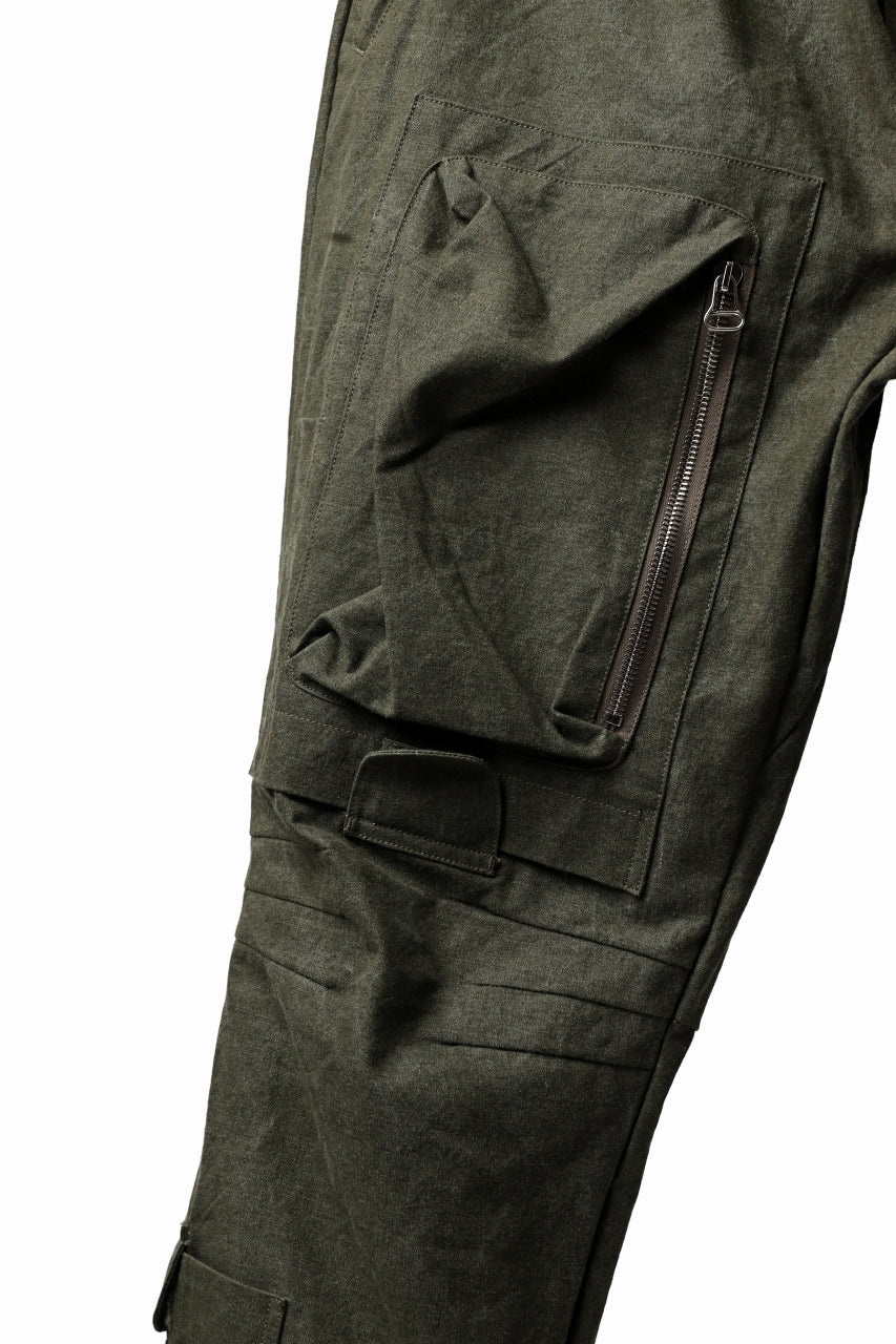 READYMADE CARGO PANTS (KHAKI GREEN #C) - Image 11