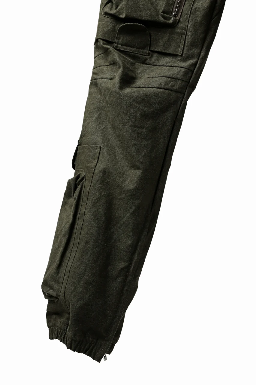 READYMADE CARGO PANTS (KHAKI GREEN #C) - Image 12