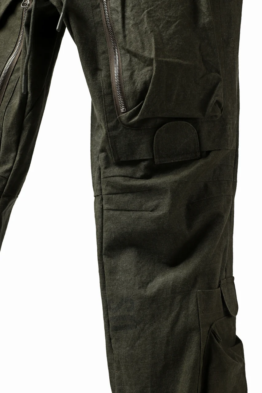 READYMADE CARGO PANTS (KHAKI GREEN #C) - Image 13