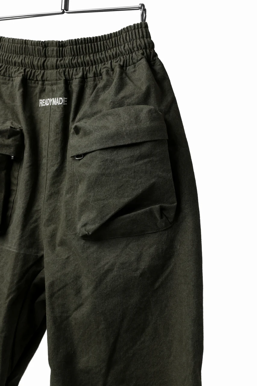 READYMADE CARGO PANTS (KHAKI GREEN #C) - Image 17