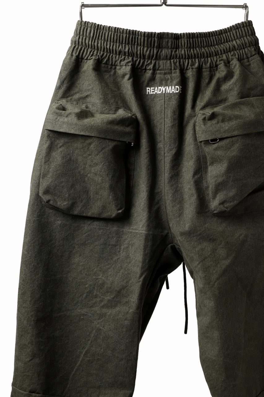 READYMADE CARGO PANTS (KHAKI GREEN #C) - Image 19