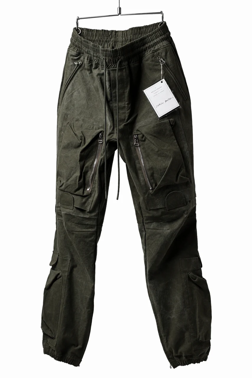 READYMADE CARGO PANTS (KHAKI GREEN #D) - Image 2