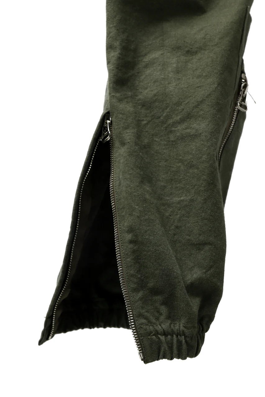 READYMADE CARGO PANTS (KHAKI GREEN #G) - Image 8