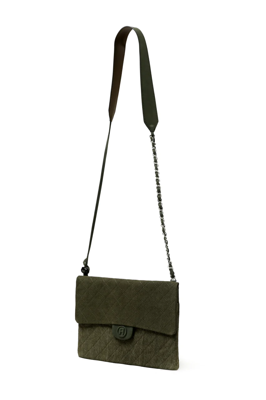 READYMADE CHAIN SACOCHE (GREEN) - Image 2