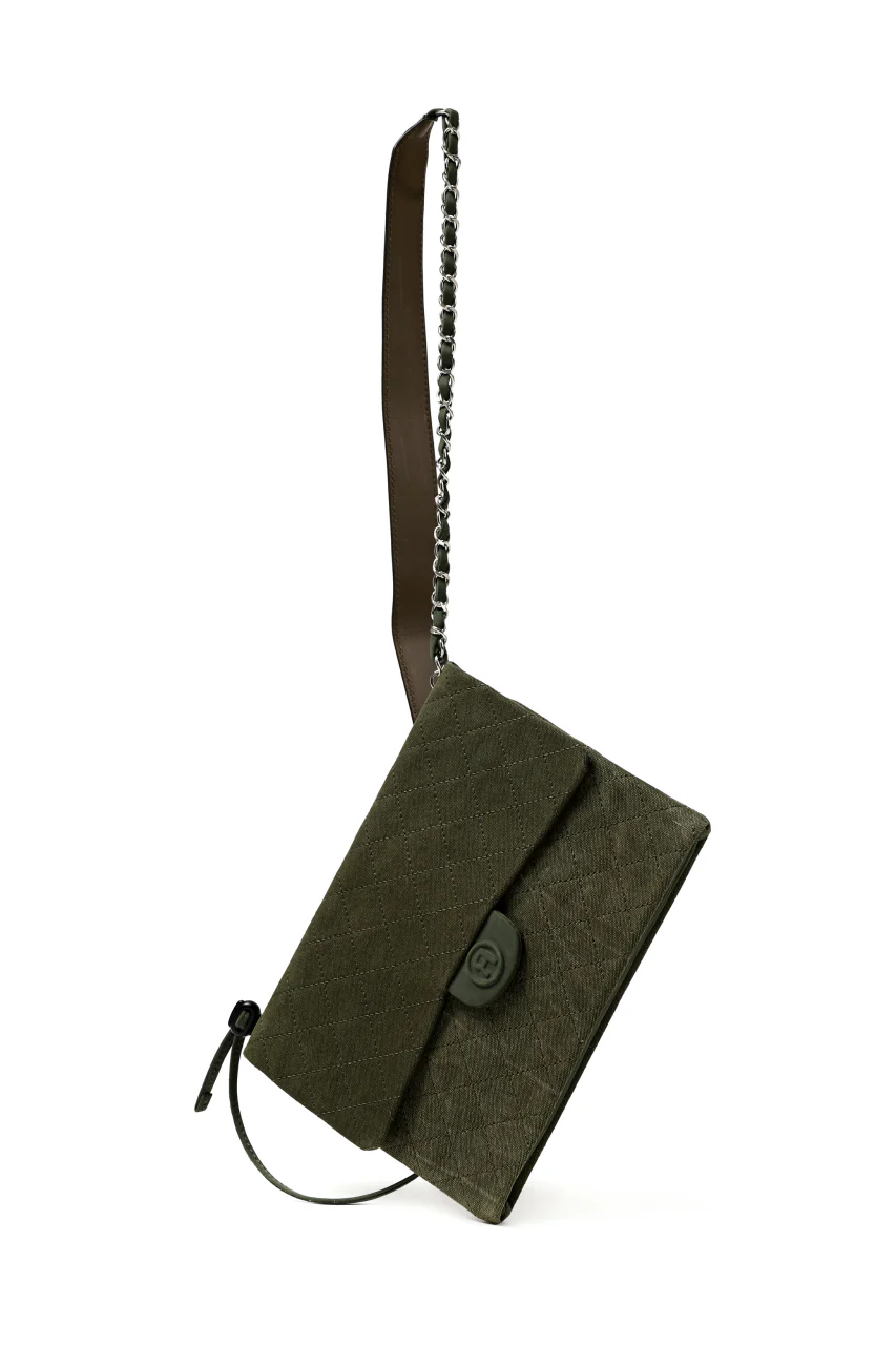 READYMADE CHAIN SACOCHE (GREEN) - Image 4