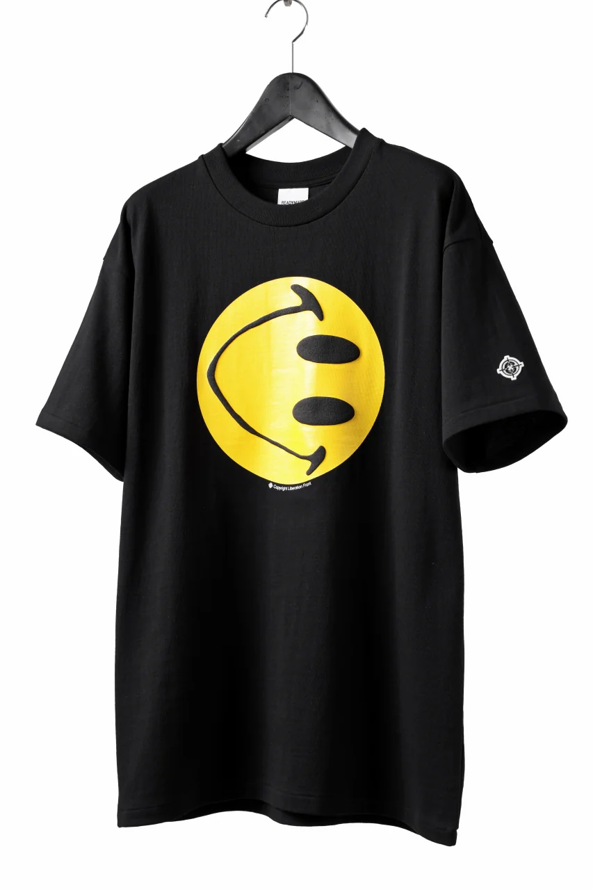 READYMADE CLT SIMILE TEE (BLACK) - Image 2