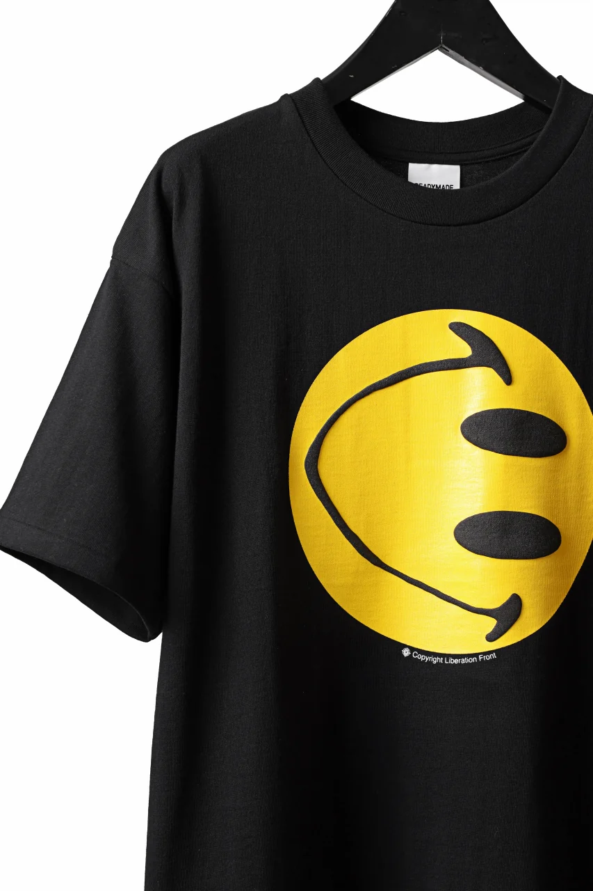 READYMADE CLT SIMILE TEE (BLACK) - Image 5