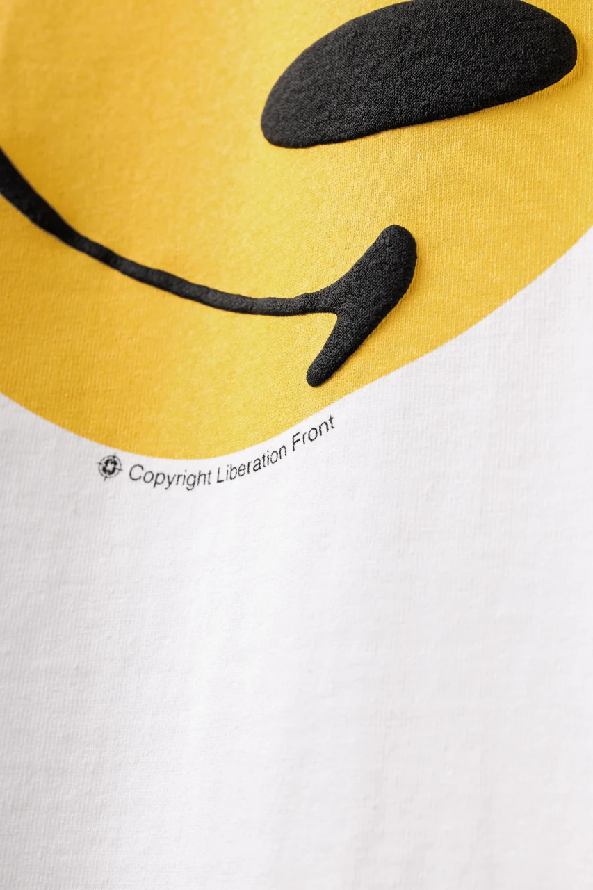 READYMADE CLT SIMILE TEE (WHITE) - Image 8
