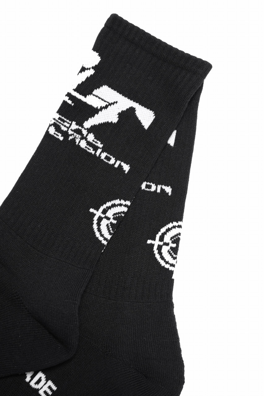 READYMADE CREW SOCKS CLF (BLACK) - Image 4