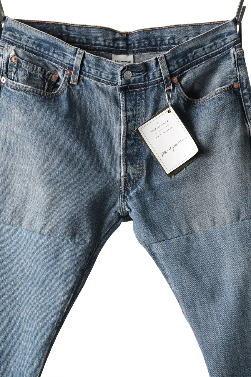 READYMADE DENIM PANTS - FLARE / (BLUE #A) - Image 5