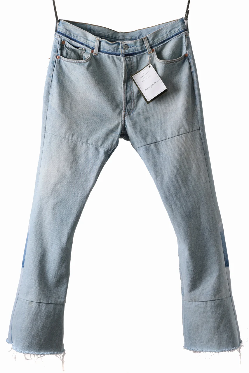 READYMADE DENIM PANTS - FLARE / (BLUE #B)