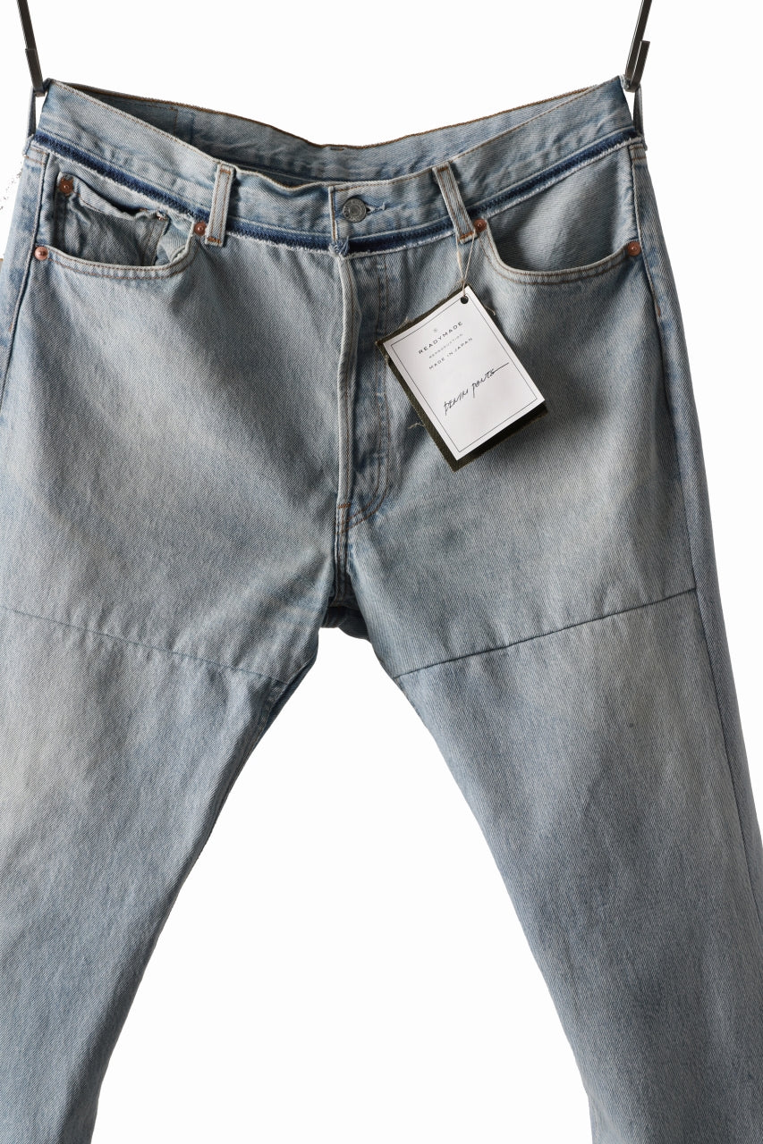 READYMADE DENIM PANTS - FLARE / (BLUE #B) - Image 4