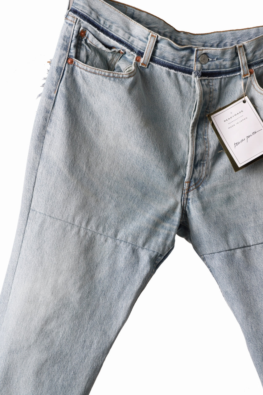 READYMADE DENIM PANTS - FLARE / (BLUE #B) - Image 6