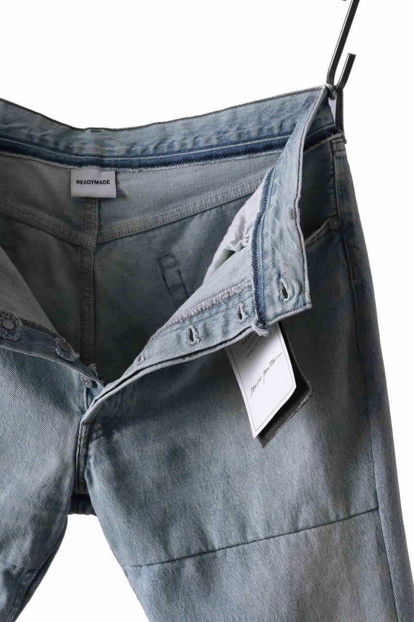READYMADE DENIM PANTS - FLARE / (BLUE #B) - Image 7