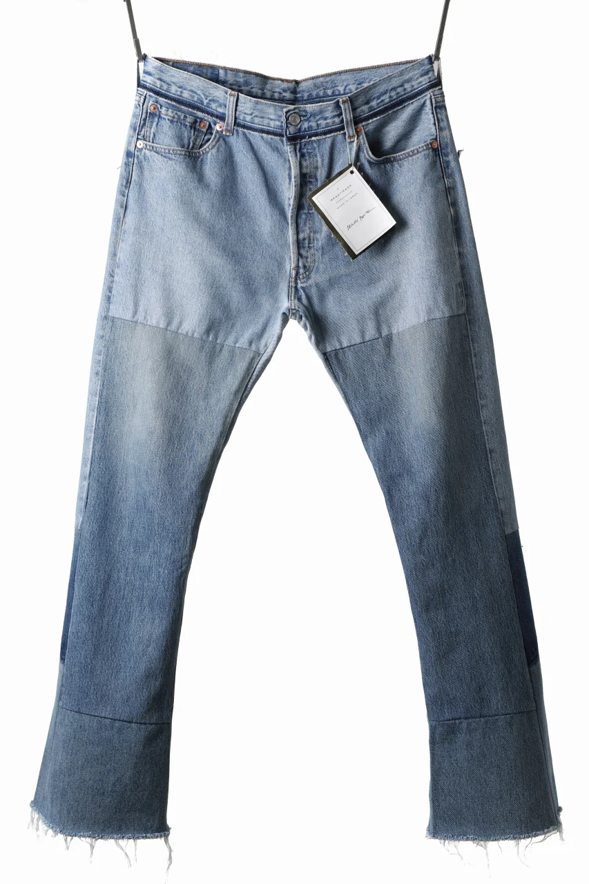 READYMADE DENIM PANTS - FLARE / (BLUE #C)
