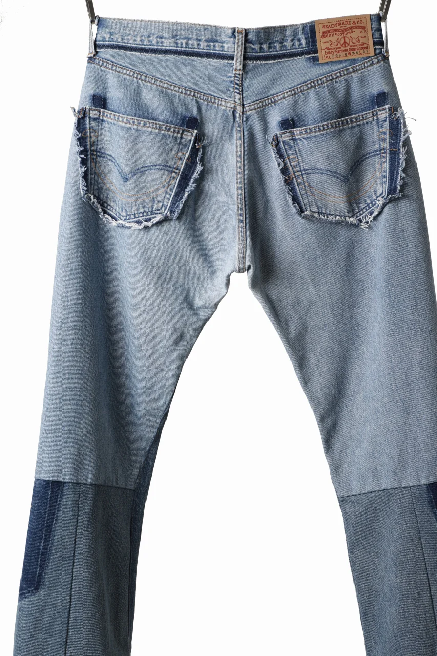 READYMADE DENIM PANTS - FLARE / (BLUE #C) - Image 12