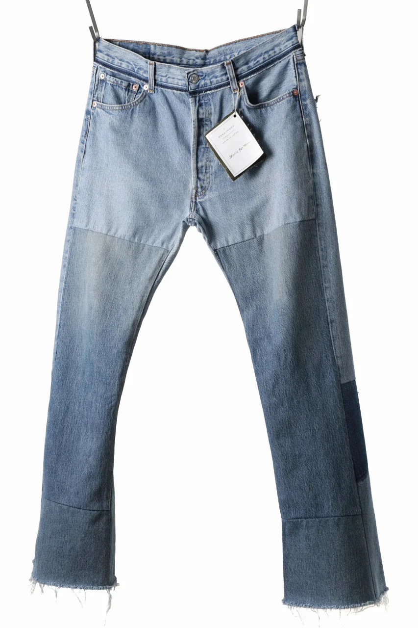READYMADE DENIM PANTS - FLARE / (BLUE #C) - Image 2