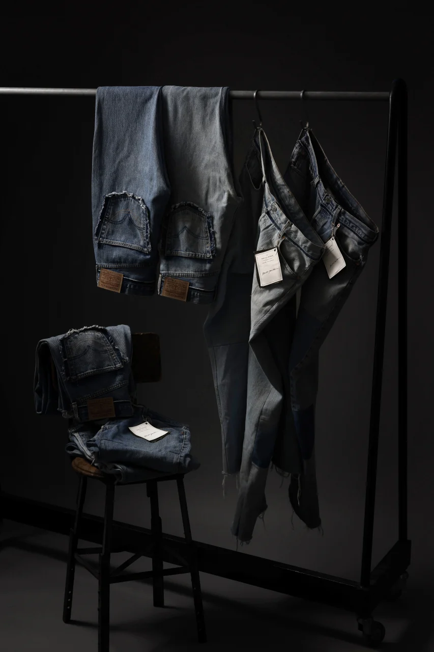 READYMADE DENIM PANTS - FLARE / (BLUE #C) - Image 30
